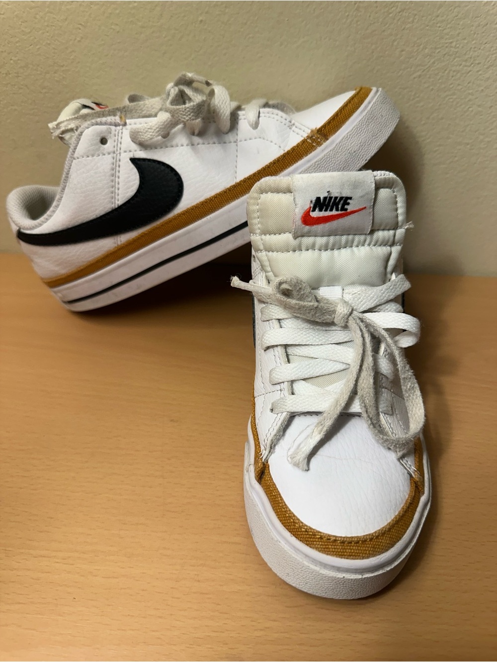 Nike Court Legacy Next Nature White Desert Ochre Women’s Shoes Size 5